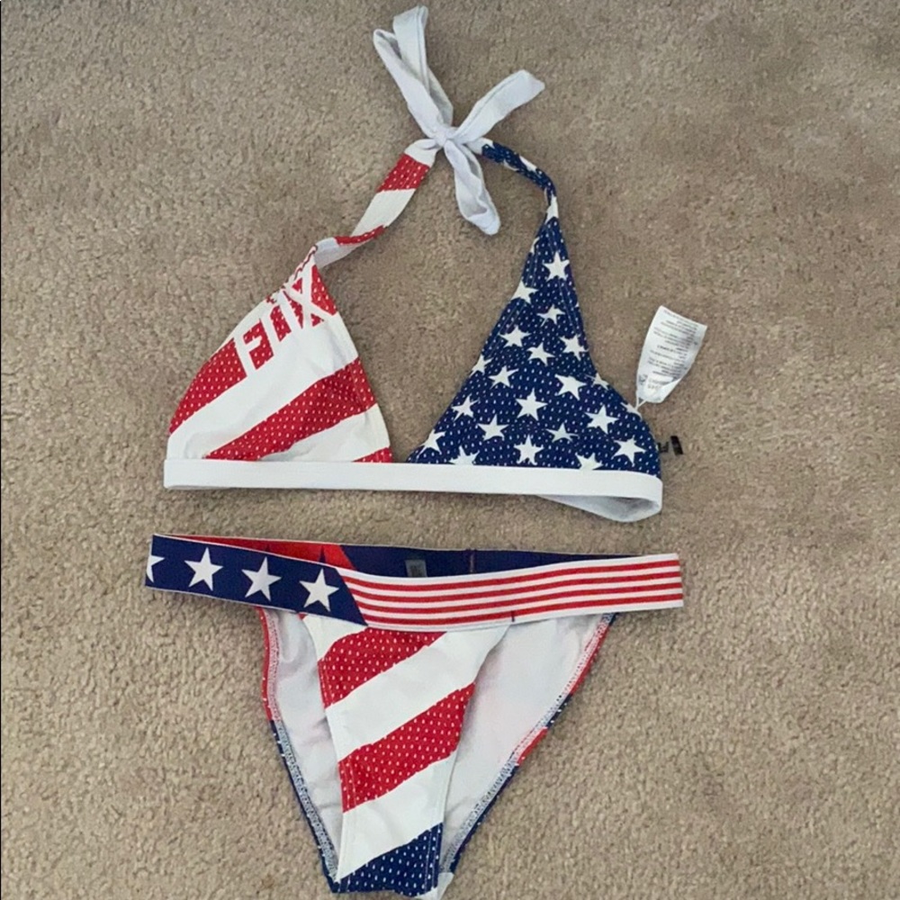 American flag bikini